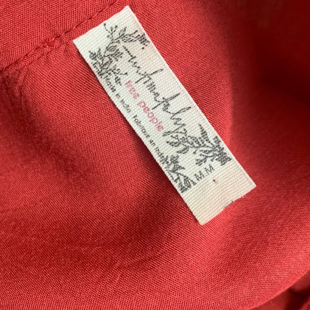 Free People Intimately Call Me Later Ruffle Sleeves Bodysuit Size Medium - Picture 11 of 13
